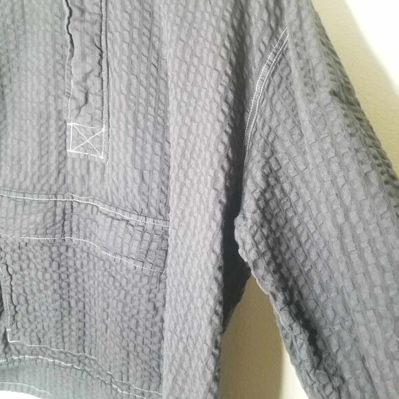 Womens Levi Strauss Anorak Jacket with Kangaroo Pouch Pullover 1/2 Zip Sz XXL - Picture 16 of 16